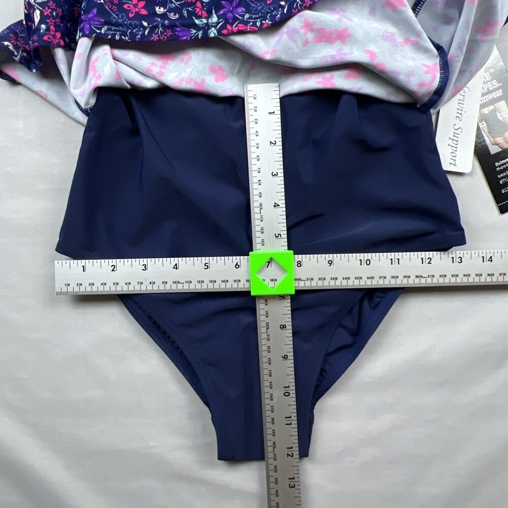 Shore Shapes Swimwear Dress Built in Bra Size 8 NWT $95 - Picture 6 of 8